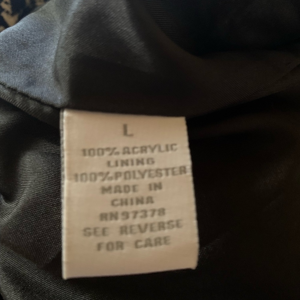 Dressbarn Houndstooth Jacket Size Large - Picture 12 of 12